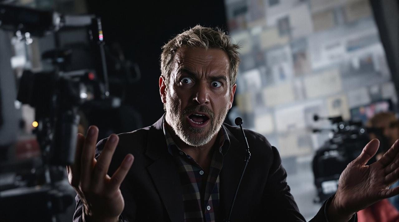 知名导演片场大发雷霆，对着主演破口大骂，现场工作人员全程录像